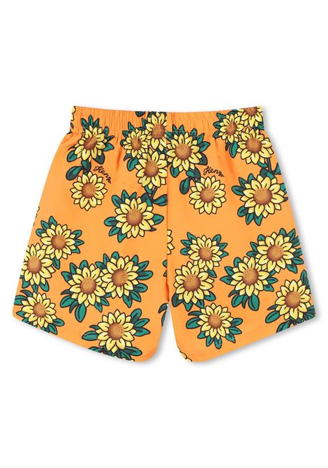 Costume con stampa floreale KENZO KIDS | K61078423